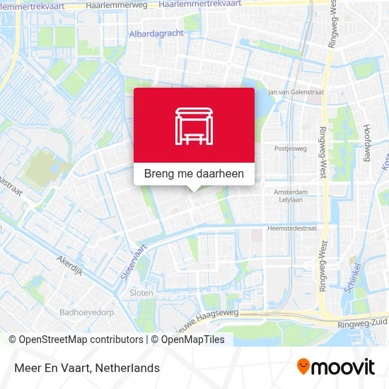 Meer En Vaart kaart