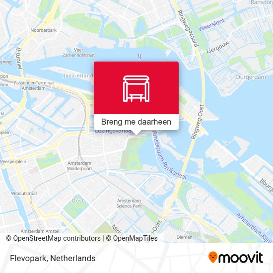 Flevopark kaart