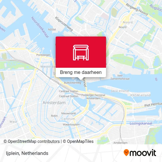Ijplein kaart