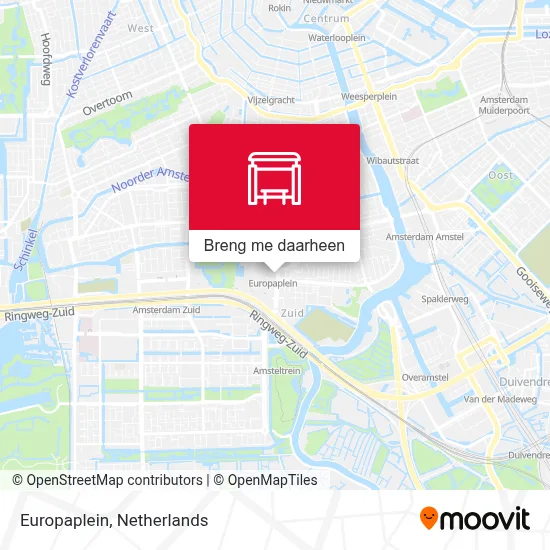 Europaplein kaart