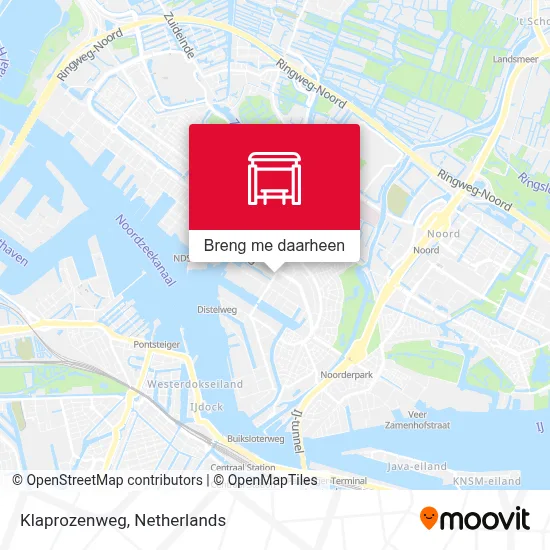 Klaprozenweg kaart
