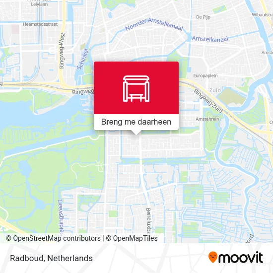 Radboud kaart