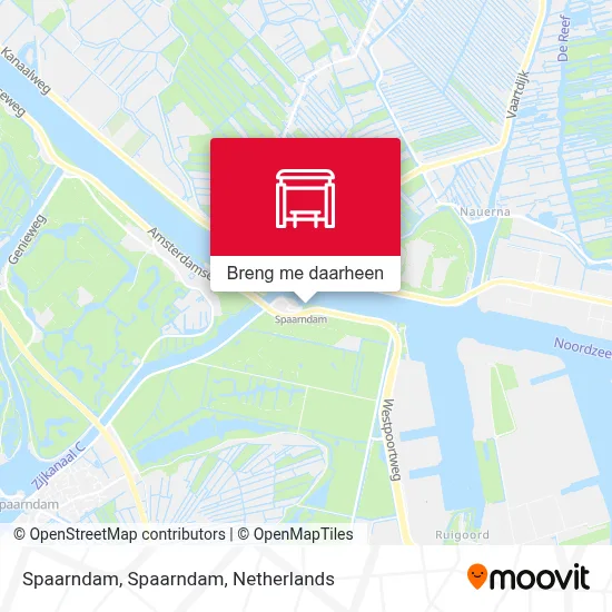 Spaarndam, Spaarndam kaart