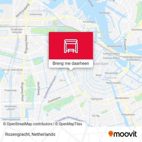 Rozengracht kaart