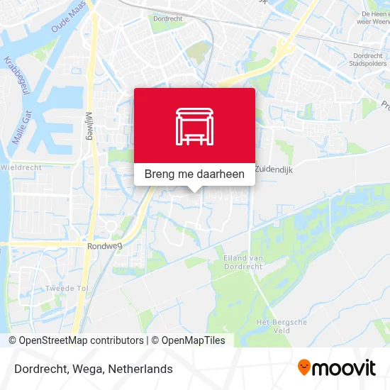 Dordrecht, Wega kaart