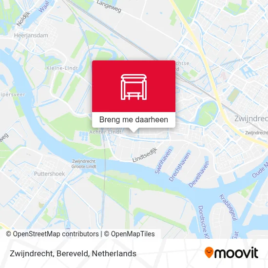 Zwijndrecht, Bereveld kaart