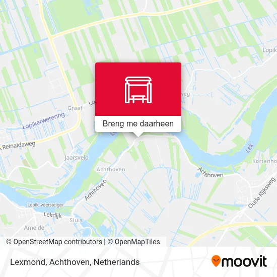 Lexmond, Achthoven kaart