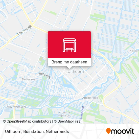Uithoorn, Busstation kaart