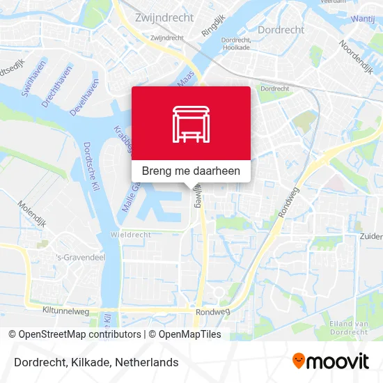 Dordrecht, Kilkade kaart