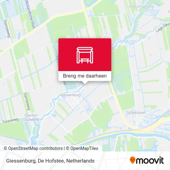 Giessenburg, De Hofstee kaart