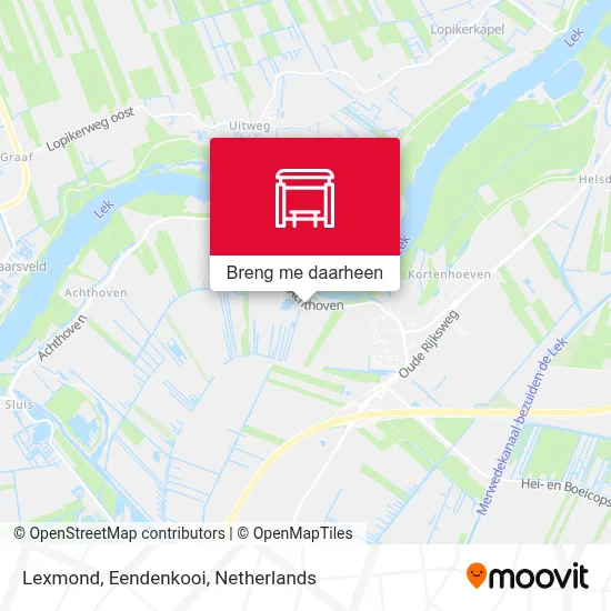 Lexmond, Eendenkooi kaart