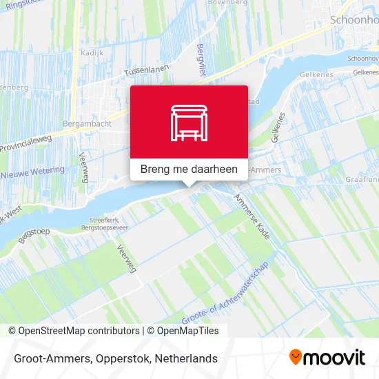 Groot-Ammers, Opperstok kaart