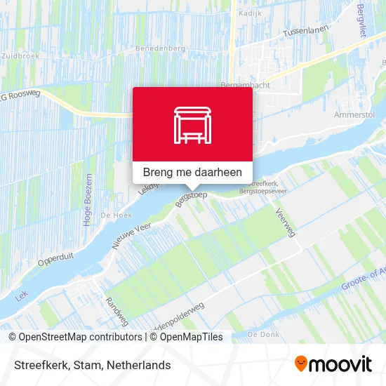 Streefkerk, Stam kaart