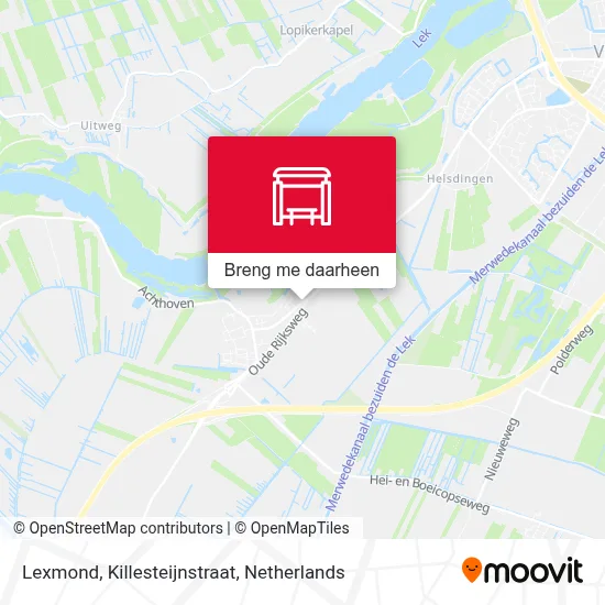 Lexmond, Killesteijnstraat kaart