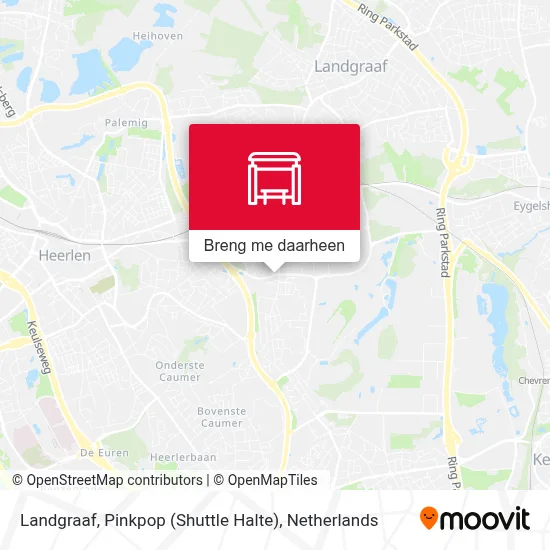 Landgraaf, Pinkpop (Shuttle Halte) kaart