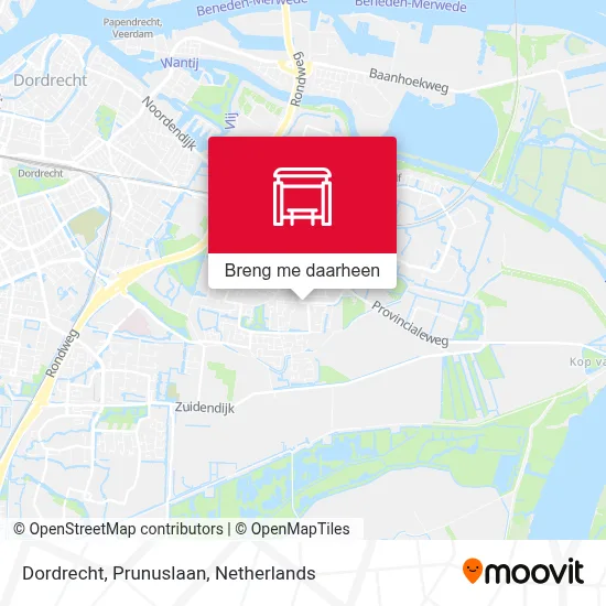 Dordrecht, Prunuslaan kaart