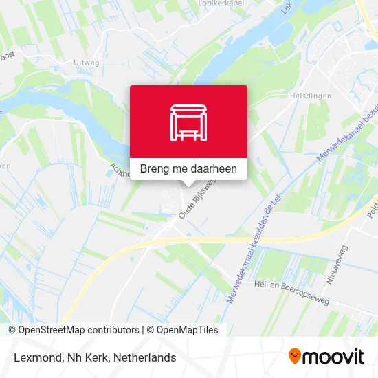 Lexmond, Nh Kerk kaart