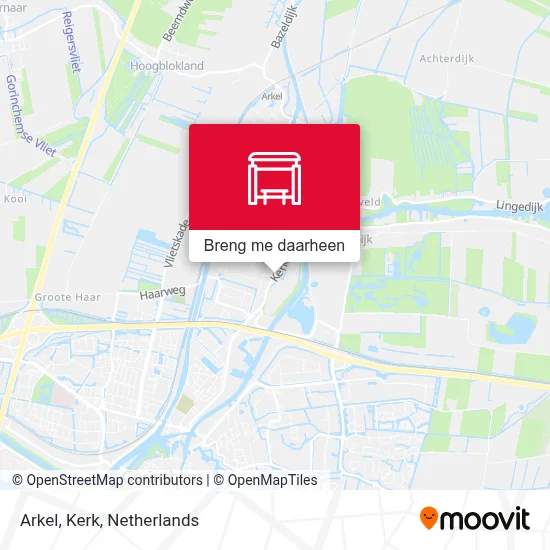 Arkel, Kerk kaart