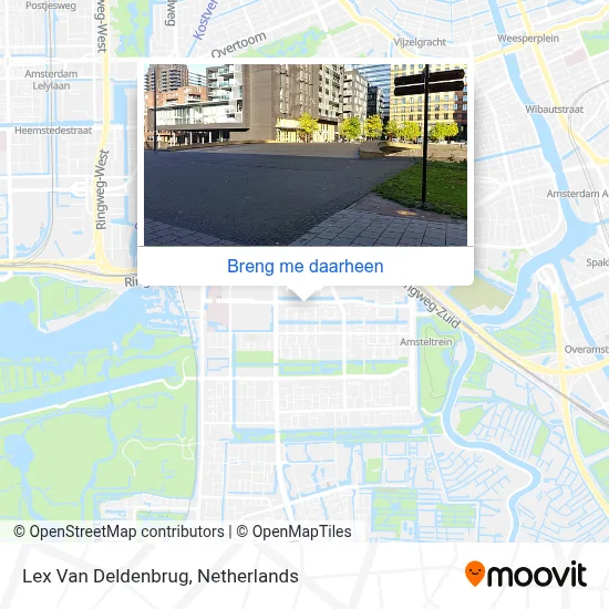 Lex Van Deldenbrug kaart