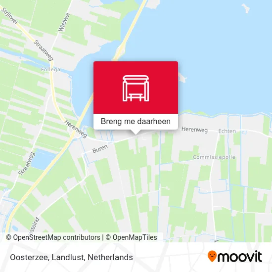 Oosterzee, Landlust kaart