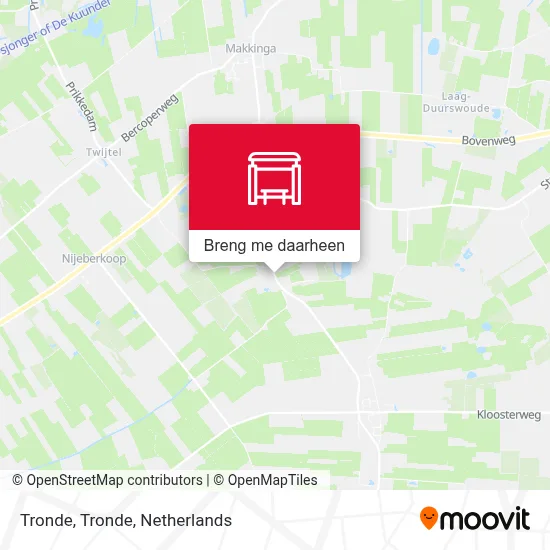 Tronde, Tronde kaart