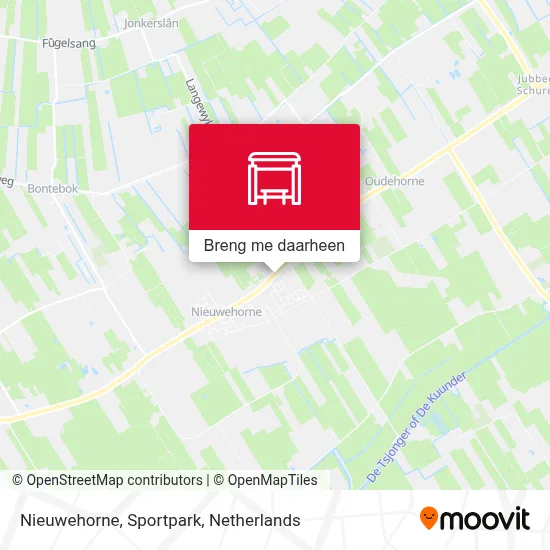 Nieuwehorne, Sportpark kaart