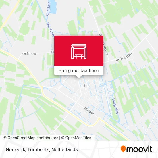 Gorredijk, Trimbeets kaart