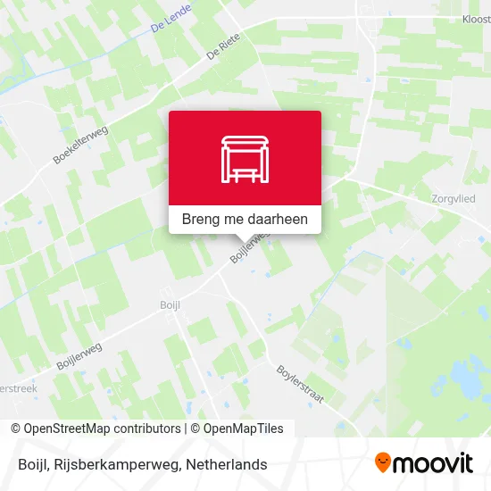 Boijl, Rijsberkamperweg kaart