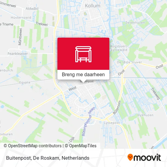 Buitenpost, De Roskam kaart