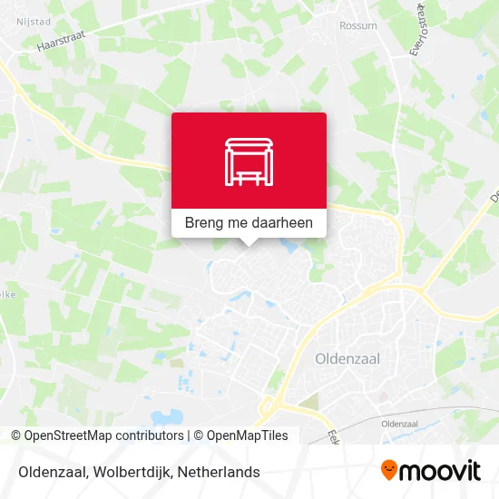 Oldenzaal, Wolbertdijk kaart