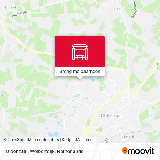 Oldenzaal, Wolbertdijk kaart