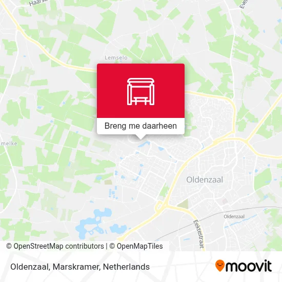 Oldenzaal, Marskramer kaart