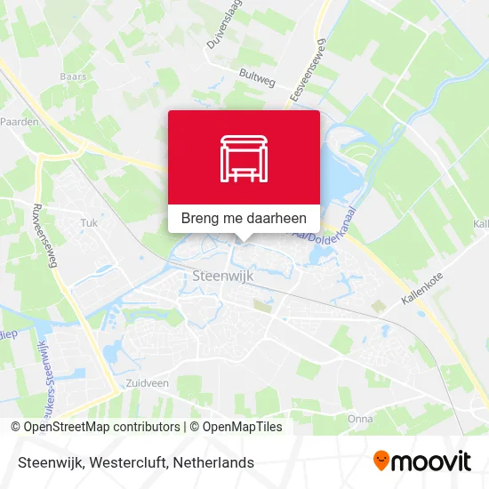 Steenwijk, Westercluft kaart