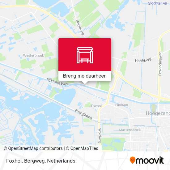 Foxhol, Borgweg kaart