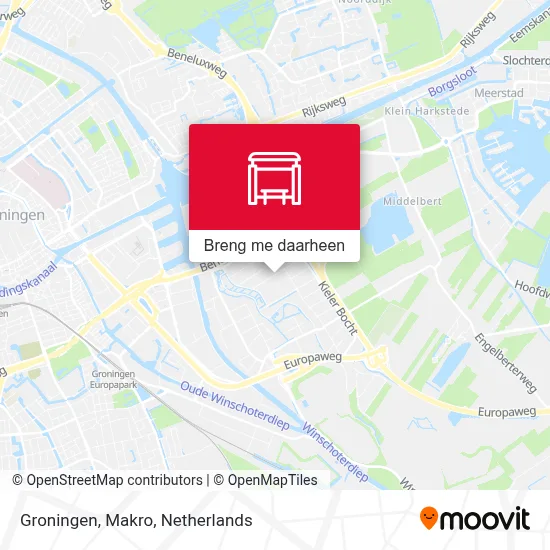 Groningen, Makro kaart