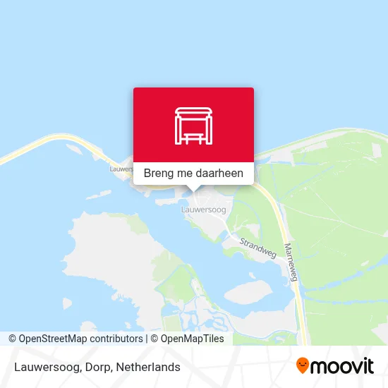 Lauwersoog, Dorp kaart