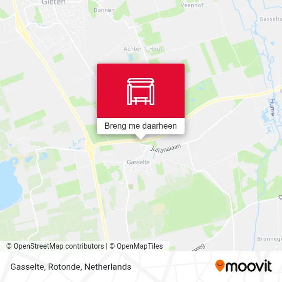 Gasselte, Rotonde kaart