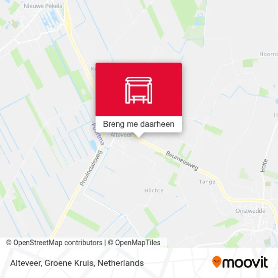 Alteveer, Groene Kruis kaart