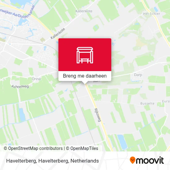 Havelterberg, Havelterberg kaart