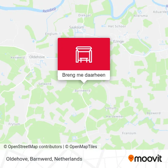 Oldehove, Barnwerd kaart