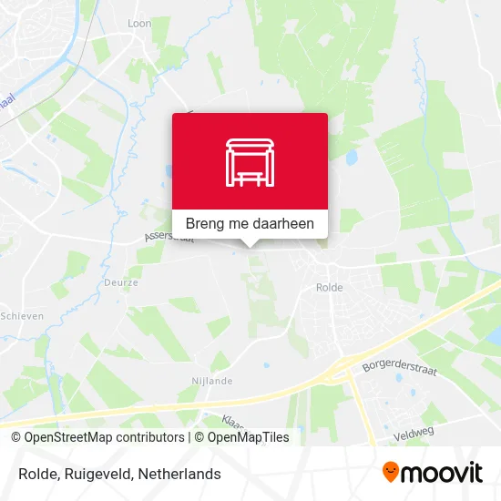 Rolde, Ruigeveld kaart
