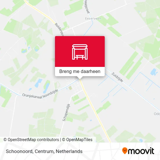 Schoonoord, Centrum kaart