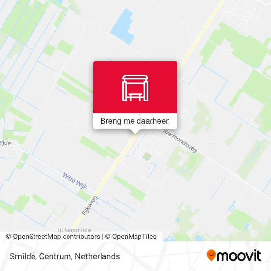 Smilde, Centrum kaart