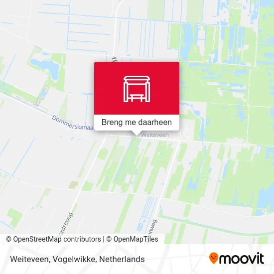 Weiteveen, Vogelwikke kaart
