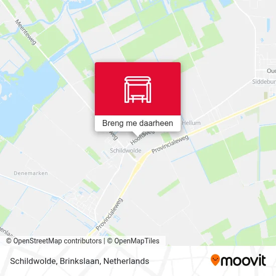 Schildwolde, Brinkslaan kaart