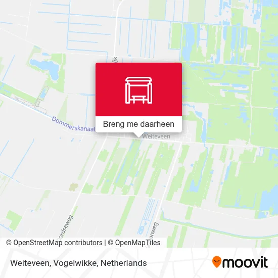 Weiteveen, Vogelwikke kaart