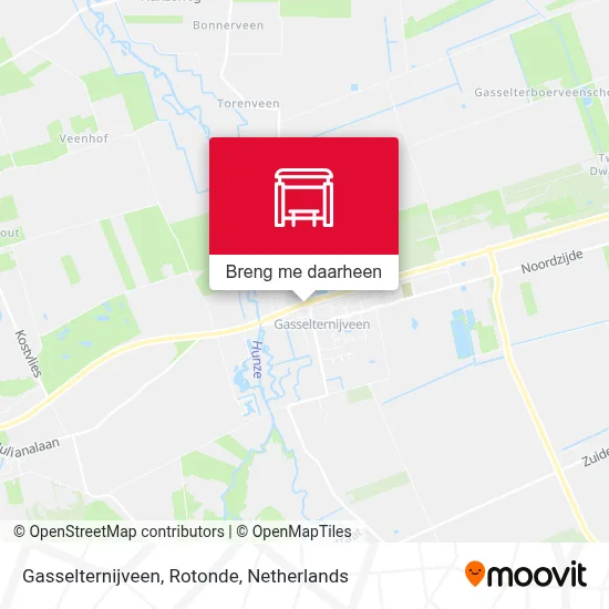 Gasselternijveen, Rotonde kaart