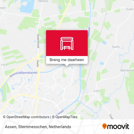 Assen, Sternmesschen kaart