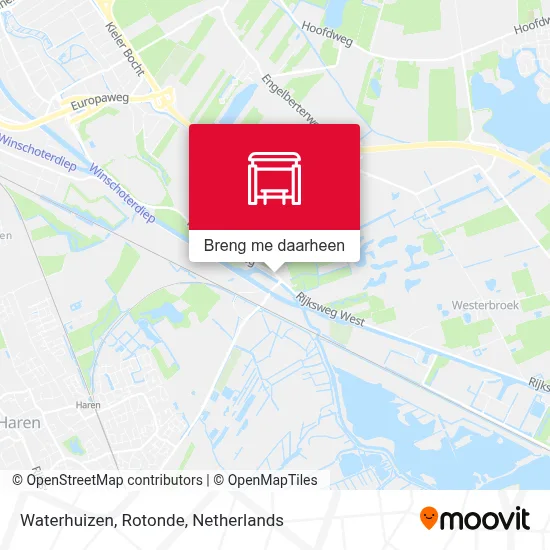 Waterhuizen, Rotonde kaart