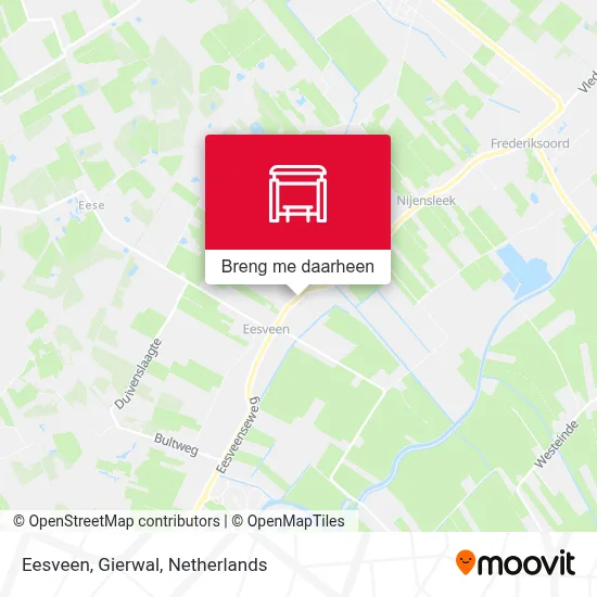 Eesveen, Gierwal kaart